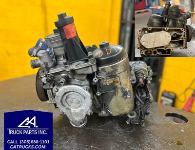 2013 Detroit DD13 Oil Filter Housing / Thermostat / Water Pump Module for 2010-2013 Part # A 471 180 38 10 ZGS 001, A4711803810ZGS001