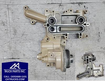 International Engine Oil Cooler Housing/Filter Housing Turbo Drain Part # 1841989C2