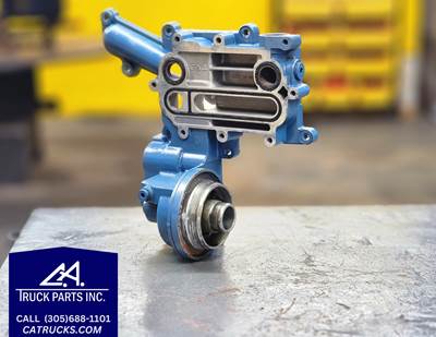 International DT 466 E Engine Oil Cooler Housing/Filter Housing Part # 1841989C1