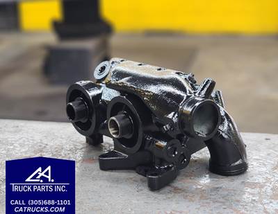 Detroit 60 SER. Engine Oil Filter Base Part # 23521358, Cooler Module Part # 23524885