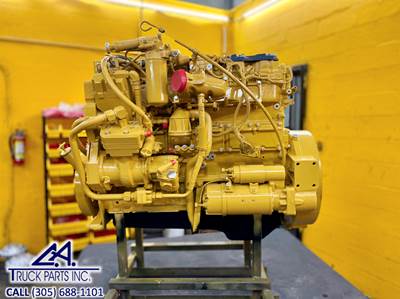 2006 Caterpillar C7 Engine, WAX, LOW MILES & TEST RUN!