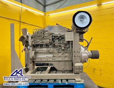 Cummins 6CT 8.3L Diesel Engine with PTO Pump, Inline P-Pump, Mechanical, Watercooling/Aftercooling