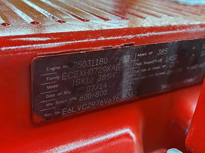 2014 Cummins ISX12 Engine For Sale | Opa Locka, FL | ISX12 CM2350 X102 ...
