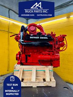 Detroit 8V92TA Engine, 500HP, FIRE TRUCK ENGINE