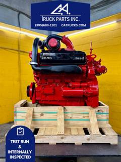 Detroit 8V92TA Engine, FIRE TRUCK, 500HP