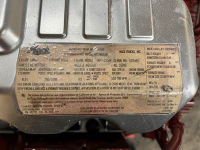 2009 Mack MP7 Engine For Sale | Opa Locka, FL | MP7-325M ...