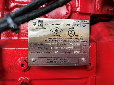 Unmarked KFP4R-UF07 Engine