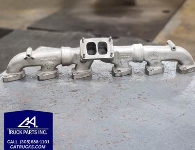 Mack E7 Exhaust Manifold 3-Part, Part # 104GC5164M, 104GC5163M