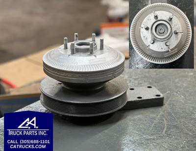 Caterpillar C13 Fan Clutch Mounting Base Part # 601702, Pulley Part # 601703