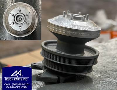 Caterpillar C15 DriveMaster Fan Clutch 79A9317, Pulley P/N 601697, Base P/N 601705