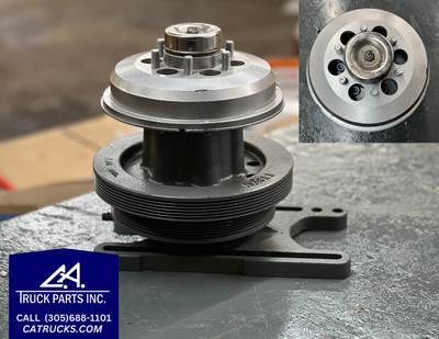 Caterpillar C15 Fan Clutch, Pulley Part # 43596, Base Part # 41714
