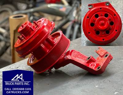 2009 Cummins ISX Borg Warner Fan Clutch Base Part # 010022621, Pulley Part # 43862