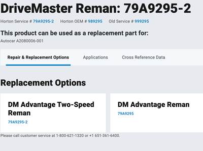 Horton Fan Clutch Part # 79A9295-2