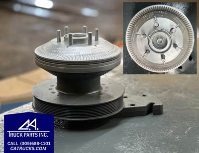 Caterpillar C11 / C13 Horton 989319 Fan Clutch, Pulley Part # 601707, Mounting Base Part # 601714