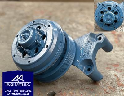 Mercedes-Benz Fan Clutch Pulley Part # 010018998, Mounting Base Part # 010021779