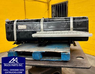 2002 Freightliner FL70 Fuel Tank A0324277000, 75 GALLONS, Steel Tank with Step, 63 (L) x 18 (W) x 18 (H) INCHES
