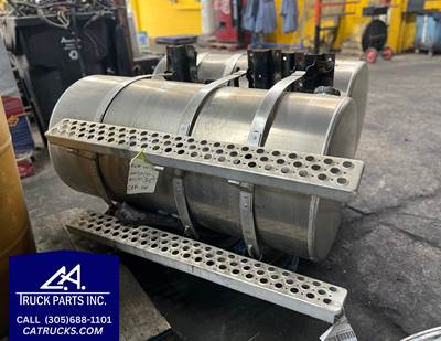 Kenworth 100G Aluminum Driver's / Left Side Fuel Tank, 100 GALLON