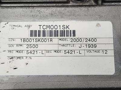 Allison Transmission Control Module (TCM) Part # 29542725