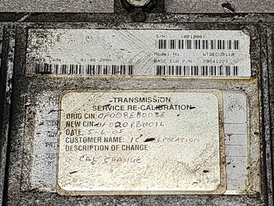 2004 Allison Transmission Control Module (TCM) Part # 29541227