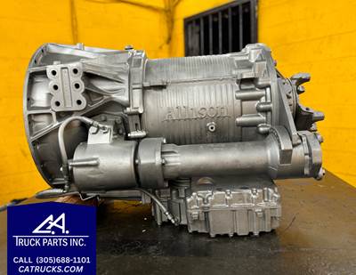 Allison HD4500P Transmission w/ PTO & Retarder , HD4500P4G, Part # 29544895, Muncie PTO # 38293-01