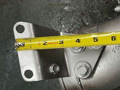 Mercedes-Benz MBE 4000 Turbo Connection Tube w/ Pressure Sensor Part ...