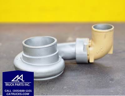 Caterpillar C15 Turbine (Turbo Shell) with Turbo Intake Elbow Tube Part # 7W3144-4-