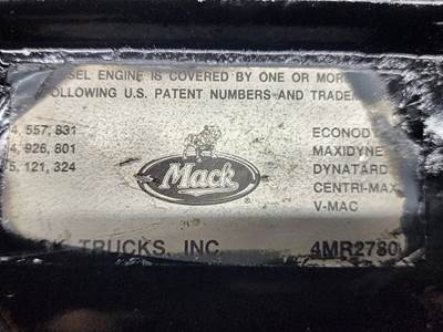 2001 Mack E7-300 Valve Cover Part # 337GB537 For Sale | Opa Locka  