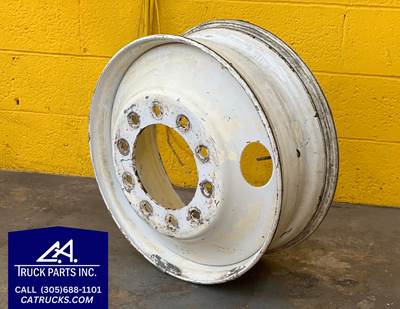 PILOT 24.5 STEEL Wheel, 8.25 Width, 10 Lugs, 2 Hand Holes