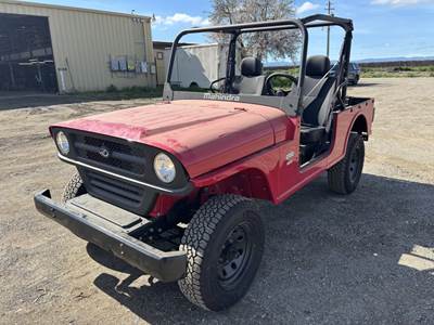2022 Mahindra Roxor 4X4 Utility Cart