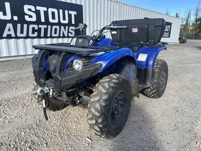 2014 Yamaha Grizzly 450 Quad ATV