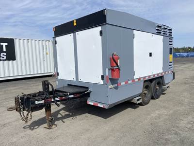 2011 Atlas Copco XAS1600CD6 Towable Air Compressor