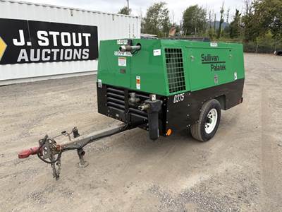 2015 Sullivan Palatek D375 Towable Air Compressor