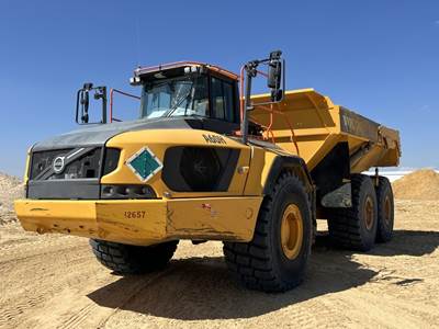 2021 Volvo A60H Articulated Haul Truck