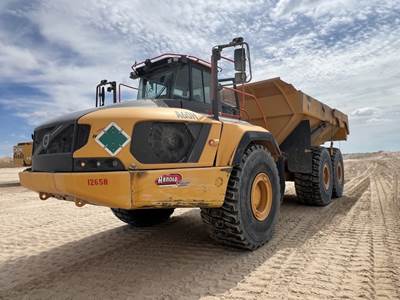 2021 Volvo A60H Articulated Haul Truck