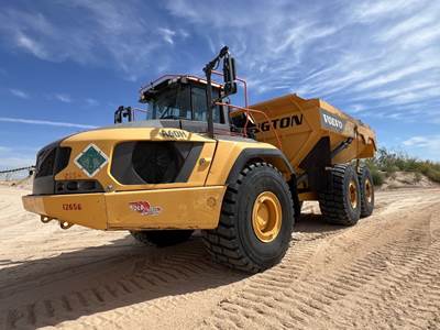 2020 Volvo A60H Articulated Haul Truck