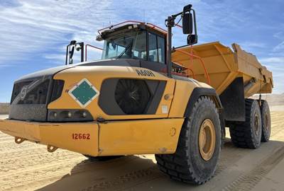 2020 Volvo A60H Articulated Haul Truck