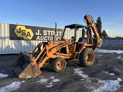1976 Case 580C Loader Backhoe