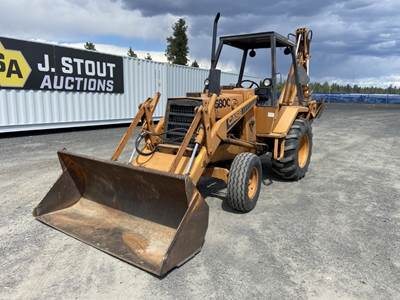 Case 580C Loader Backhoe