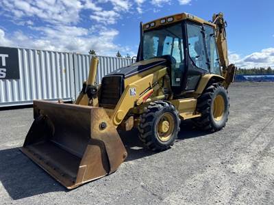 2004 Caterpillar 420D 4X4 Loader Backhoe