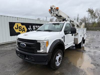 2017 Ford F450 XL SD Bucket Truck
