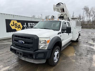 2012 Ford F550 SD Crew Cab Bucket Truck