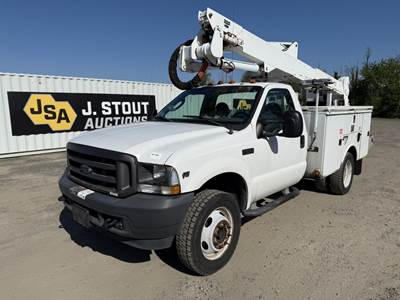 2004 Ford F550 SD 4X4 Bucket Truck