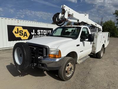 2000 Ford F550 4X4 Bucket Truck