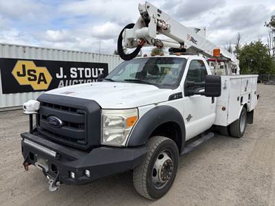 2012 Ford F550 4X4 Bucket Truck