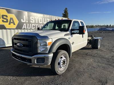 2014 Ford F450 SD Crew Cab 4x4 Cab & Chassis