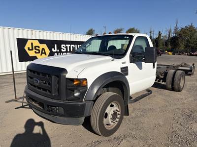 2008 Ford F450 XL SD Cab & Chassis