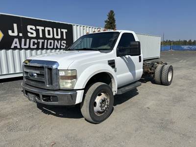 2008 Ford F550 XL SD 4X4 Cab & Chassis