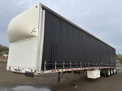 2007 Wilson CF-900 Quad-Axle Curtain Side Trailer