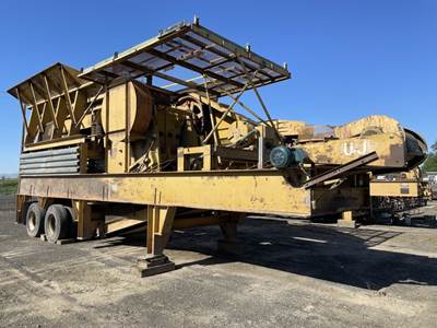 Telsmith 25x40 T/A Portable Jaw Crushing Plant