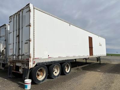 1984 Alloy Tri-Axle Dry Van Trailer